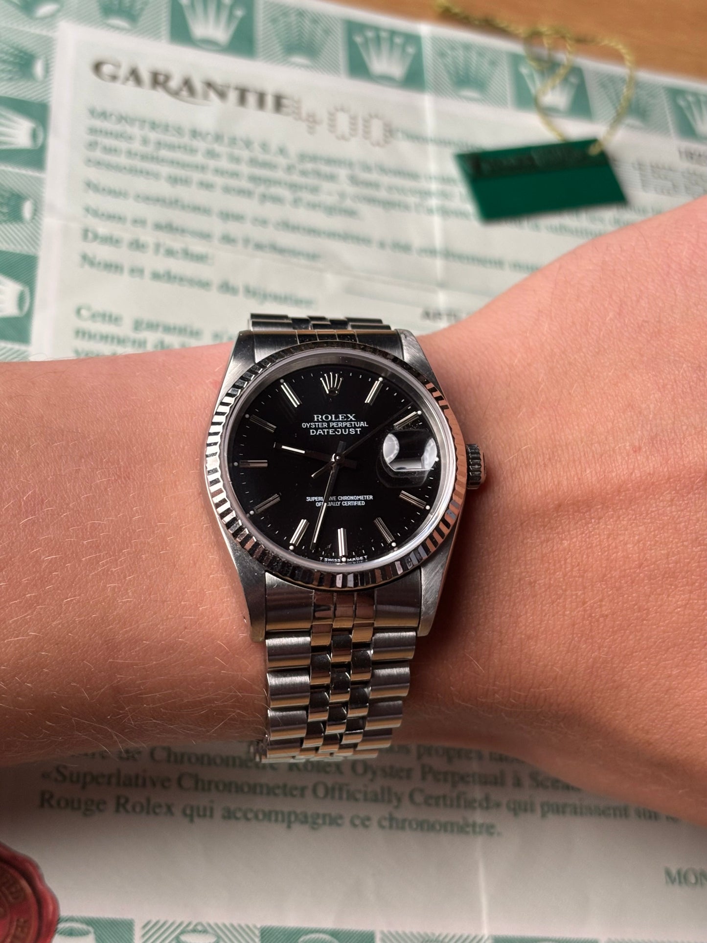 Rolex Date Just 16234
