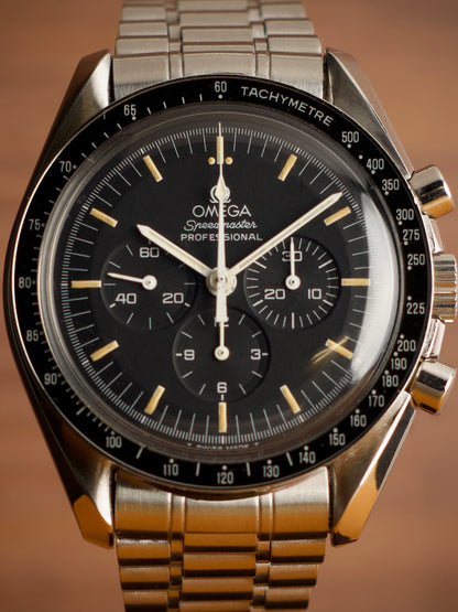 Omega Speedmaster Professional réf. 3590.50 de 1991, cadran noir tritium et lunette tachymétrique