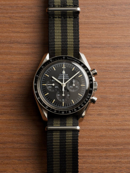 Omega Speedmaster 3570.50 sur bracelet NATO inspiré de James Bond