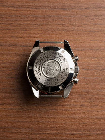 Fond plein gravé de l’Omega Speedmaster Professional 3570.50