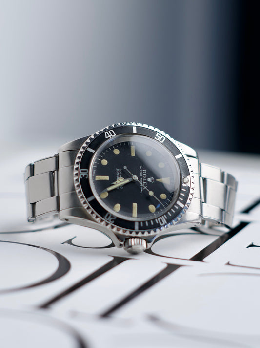 Rolex Submariner 5513 Meters First 1969