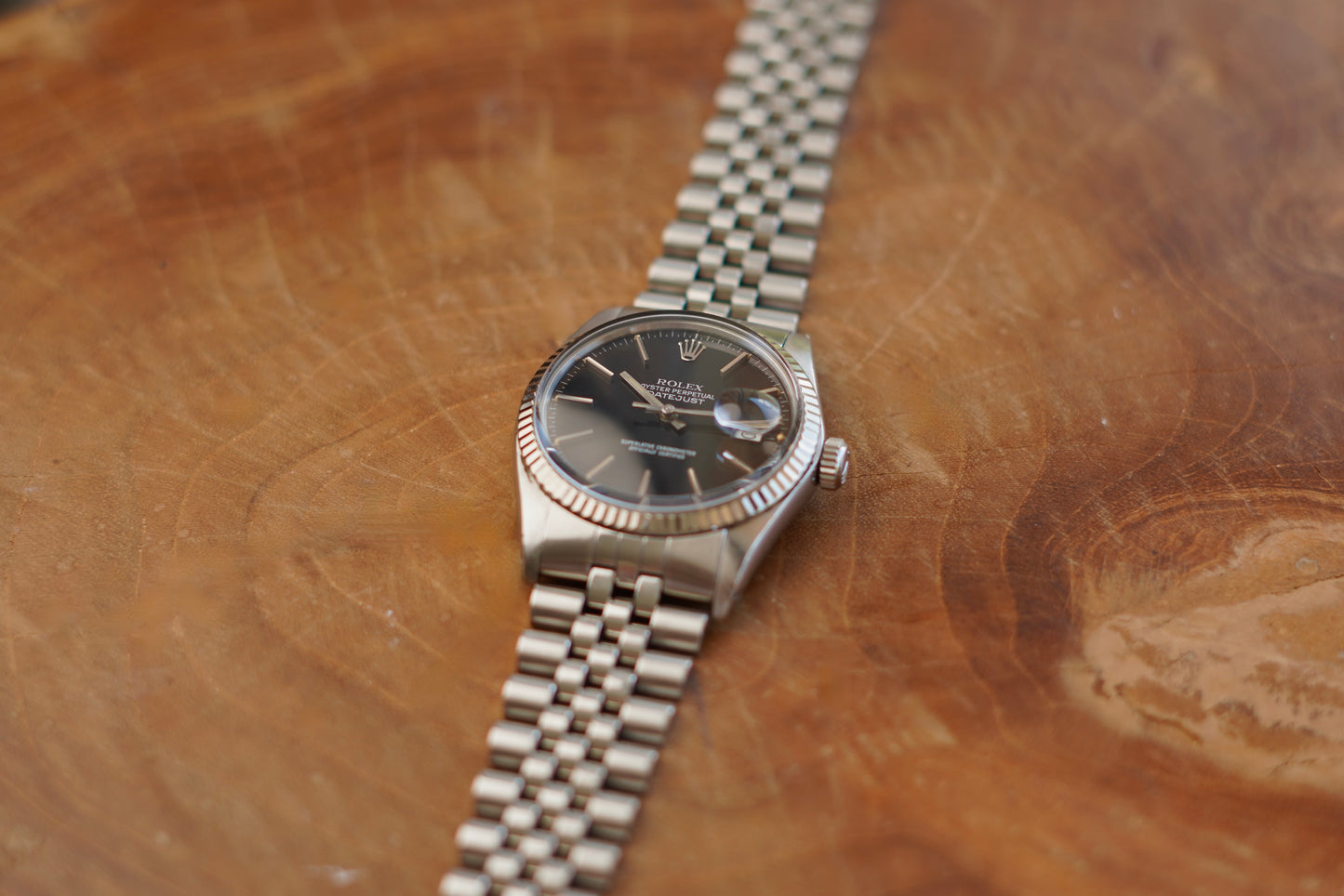 Rolex Datejust réf. 16014 Black Dial