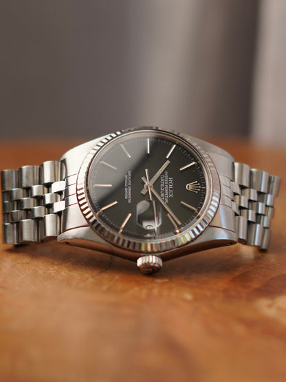 Rolex Datejust réf. 16014 Black Dial