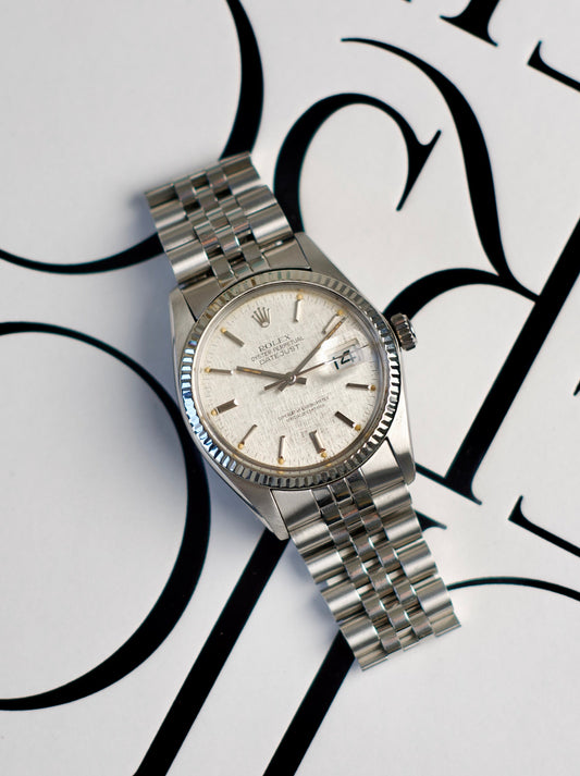 Rolex Datejust 16014  1982, Cadran Linen