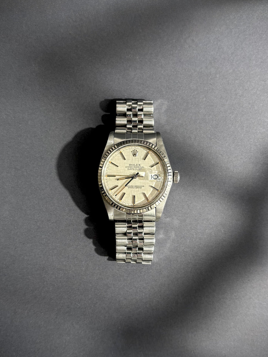 Rolex Datejust réf. 16014, cadran linen