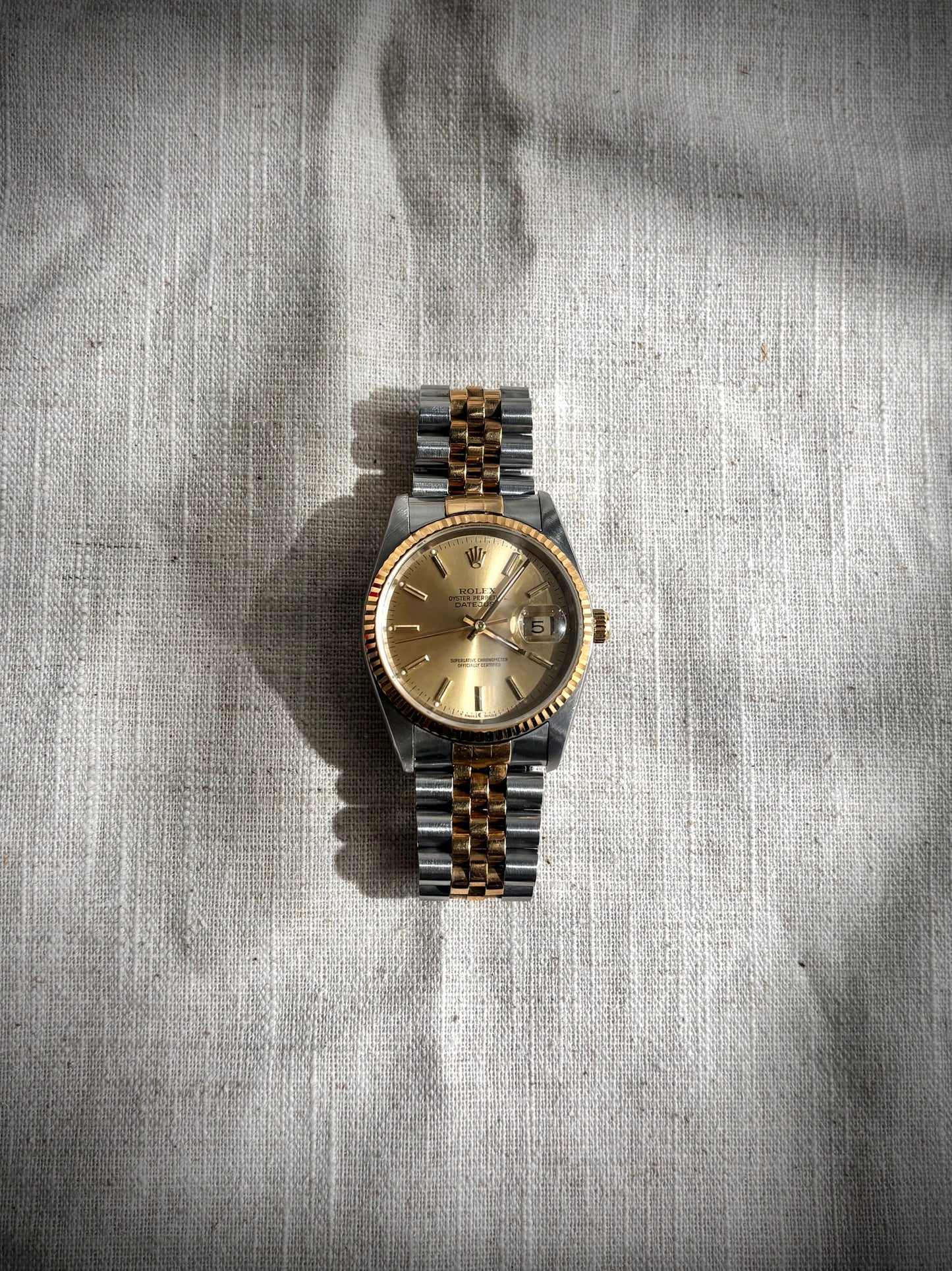 Rolex Date Just 16233